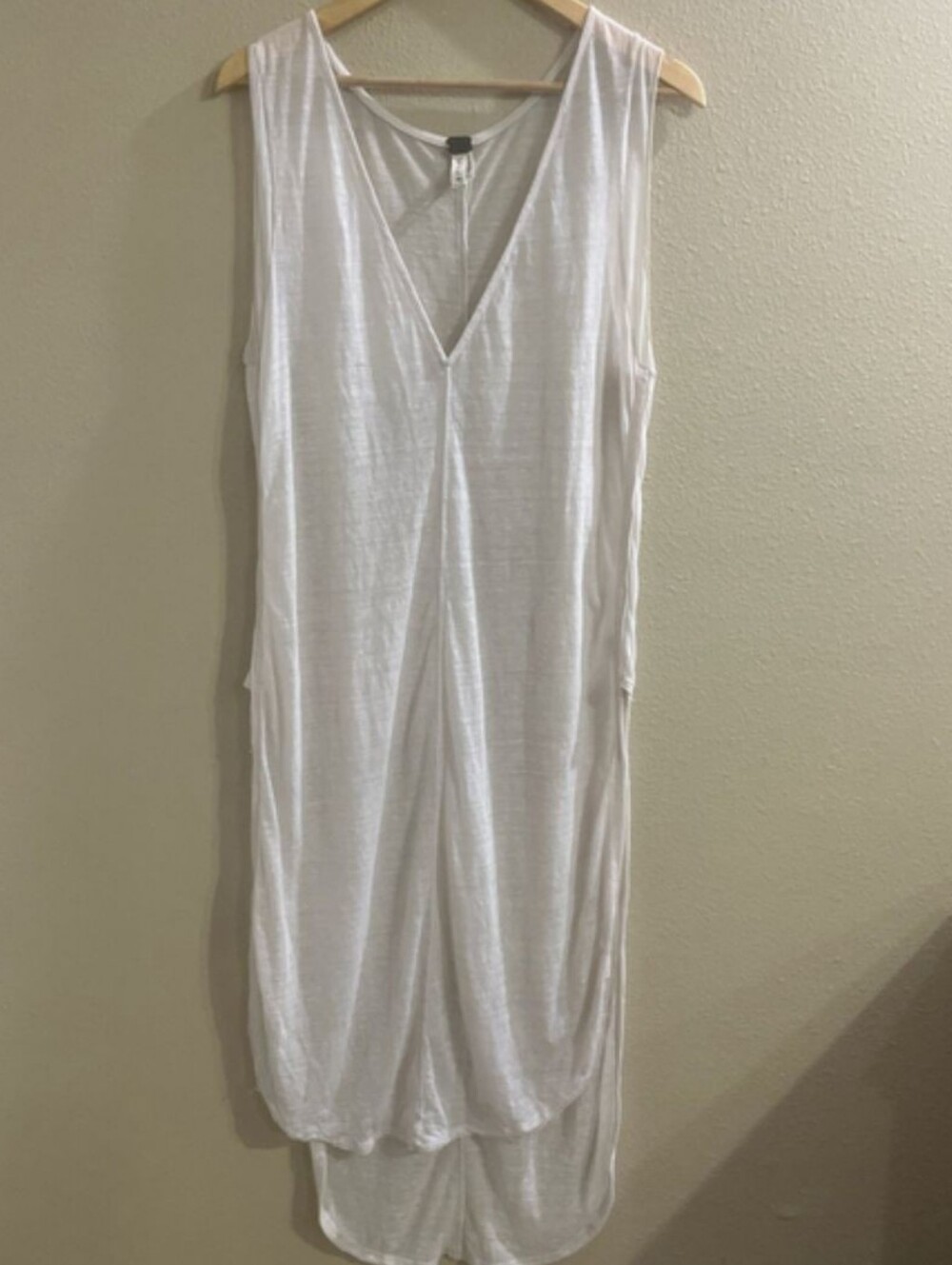 Free People Sheer Side Slit Tunic Cover Up Size Large